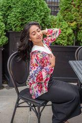 Heavenly Hues Floral Top