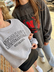 Nebraska Mock Neck Pullover