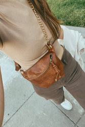 Luxe Leather Sling Bag