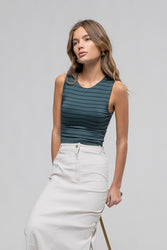 Fine Lines Crop Top