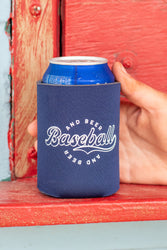 Baseball And Beer Koozie