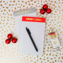 Merry Crisis Notepad