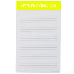 Let's Fucking Go Notepad