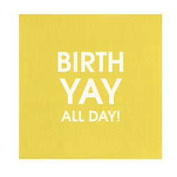 BirthYAY All Day Cocktail Napkins