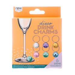 Disco Drink Charms