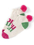 Grinch Home Socks (Ivory)