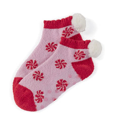 Peppermint Home Socks (Pink)