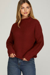 Silver Bells Knit Sweater