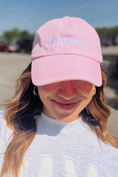 Bubble Gum Nebraska Hat