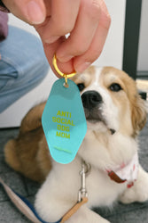 Anti Social Dog Mom Keytag