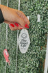 The Good Life Keychain (White)