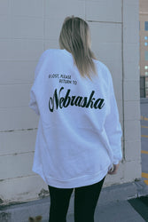 If Lost Return To NE Sweatshirt