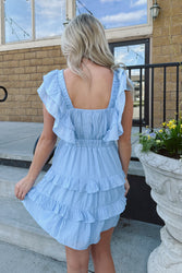 Head In The Clouds Mini Dress