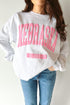 Pretty In Pink NE Sweatshirt