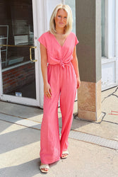 Alexa V-Neck Jumpsuit