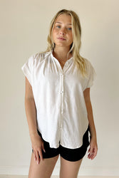 Brooklyn Button Top