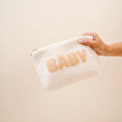 Baby Teddy Pouch (Cream)