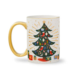 Holiday Tree Porcelain Mug