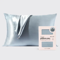 Satin Pillowcase (Haze Blue)