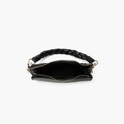 Jora Braided Crossbody (Black)