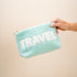 Travel Teddy Pouch (Aqua)