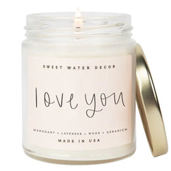 Love You Script 9oz Candle