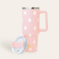 Dancing Daisy Tumbler (Pink)