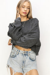 Laid Back Pullover Top