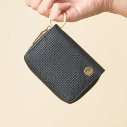 Zip Around Wallet (Black)