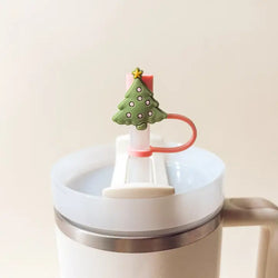 Naughty Or Nice Straw Topper Set