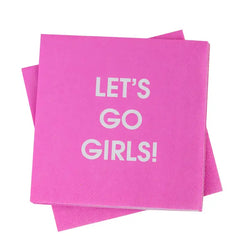 Let's Go Girls Cocktail Napkins