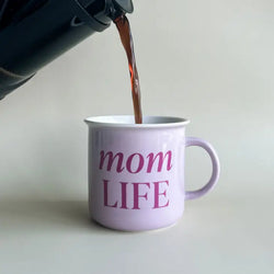 Mom Life Campfire Mug