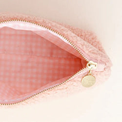 Hearts Teddy Pouch (Pink)