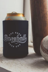 Baseball And Beer Koozie