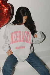 Pretty In Pink NE Sweatshirt