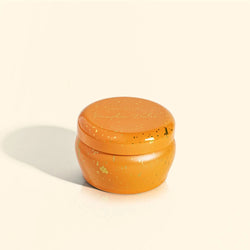 Pumpkin Dulce Glimmer Mini Tin Candle