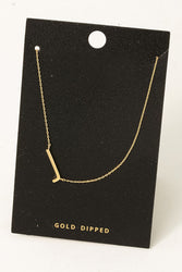 Gold Initial Necklace