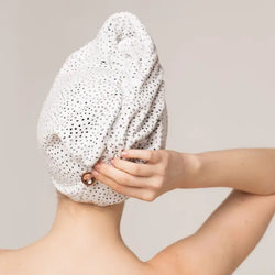 Quick Drying Hair Towel (Micro Dot)