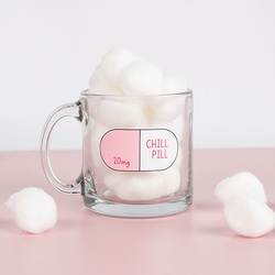 Chill Pill Glass Mug