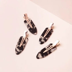 Creaseless Clip Set (Black Terrazzo)