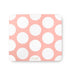 Peach Jumbo Dot Mouse Pad