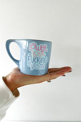 Lower Your Voice Element Mug