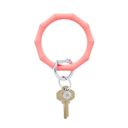 Bamboo Collection Silicone Key Ring