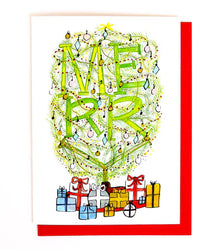 Merry Christmas Tree Card