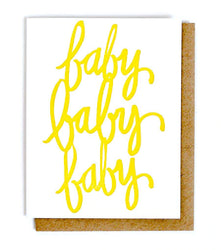 Baby Baby Baby Card