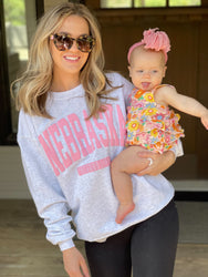 Pretty In Pink NE Sweatshirt