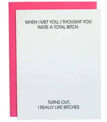 Total Bitch Card