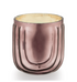 Pink Pine Pressed Glass Candle