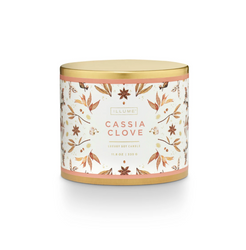 Cassia Clove Large Tin Candle