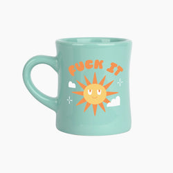 Fuck It Mint Diner Mug